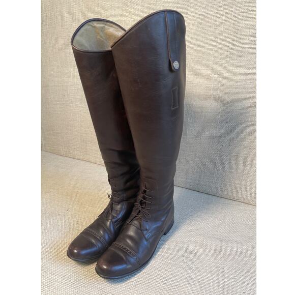 Der-Dau Riding Boots, Classic Dream Boots, Field Style, Custom, Meas. below, 7.5 - Picture 1 of 12